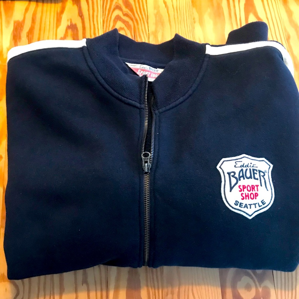 Vintage Eddie Bauer Zip Sweatshirt XL